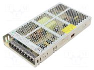 Power supply: switching; 200.4W; 12VDC; 16.7A; OUT: 1; 215x115x30mm POS