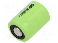 Re-battery: Ni-MH; 1/3AAA; 1.2V; 170mAh; Ø10.2x14.1mm GP