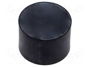 Vibroisolation foot; Ø: 50mm; Shore hardness: 55±5; H: 35mm ELESA+GANTER