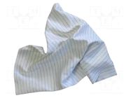Cleaning cloth: cloth; ESD,dry; 23x23mm; cleanroom,cleaning EUROSTAT GROUP