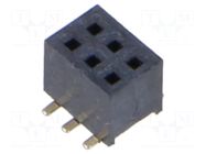 Female; soldering; straight; 1.27mm HARWIN