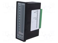 Meter: programmable; digital,mounting; on panel; LED; 4 digit LUMEL