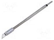 Tip; knife; 3mm; for  soldering iron QUICK