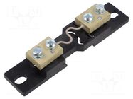 Current shunt; 20A; Class: 0.2; 150mV; for DIN rail mounting LUMEL