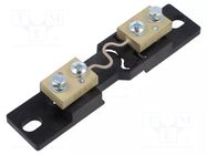 Current shunt; 20A; Class: 0.2; 150mV; for DIN rail mounting LUMEL