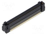 Connector: PCB to PCB; socket; female; PIN: 120; FunctionMAX; 500mA HIROSE