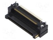 Connector: PCB to PCB; socket; male; PIN: 60; FunctionMAX; 500mA HIROSE