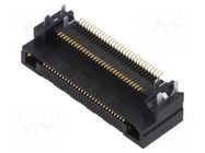 Connector: PCB to PCB; socket; female; PIN: 60; FunctionMAX; 500mA HIROSE
