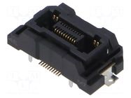 Connector: PCB to PCB; gold-plated; SMT; 500mA; 50V; FunctionMAX HIROSE