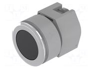 Switch: push-button; 30mm; Stabl.pos: 1; black; none; IP65; OptoHiT EAO