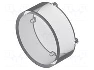 Cover; OptoHiT; colourless; Ø29mm EAO