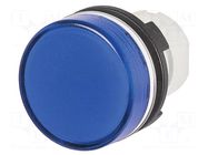 Control lamp; 22mm; 46; -25÷55°C; Ø22.3mm; IP65; blue; Kind: flat EAO