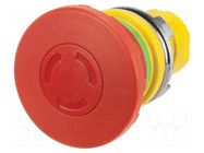 Switch: emergency stop; 22mm; Stabl.pos: 2; red; none; IP65; 46 EAO