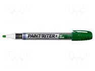 Marker: with liquid paint; green; PAINTRITER+ HP; Tip: round MARKAL