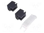 Cover; NH00; push-in; Poles: 1; 1pcs. BUSSMANN