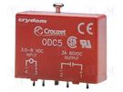 Relay: solid state; Ucntrl: 2.75÷8VDC; 3A; max.60VDC; Series: OAC5 CROUZET