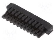 Connector: wire-board; crimped; SignalBee; PIN: 10; w/o contacts HIROSE