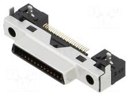 Connector: D-Sub; socket; male; DH; PIN: 27; THT; 1mm HIROSE