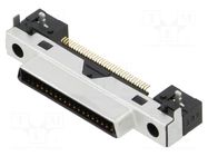 Connector: D-Sub; socket; male; DH; PIN: 37; THT; 1mm HIROSE