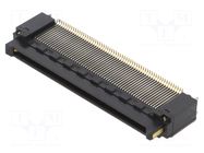 Connector: PCB to PCB; socket; male; PIN: 120; FunctionMAX; 500mA HIROSE