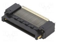 Connector: PCB to PCB; socket; male; PIN: 60; FunctionMAX; vertical HIROSE