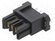 Connector: PCB to PCB; socket; male; FX30B; 16A; PIN: 3; vertical HIROSE