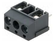 Connector: PCB terminal block; terminal; 16A; 250V; angled 90° KARSON