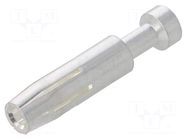 Contact; female; CC; copper alloy; silver plated; 0.5mm2; 20AWG ILME