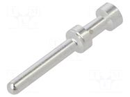 Contact; male; CC; copper alloy; silver plated; 0.14÷0.37mm2; 16A ILME