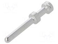 Contact; male; CC; copper alloy; silver plated; 0.75mm2; 18AWG ILME