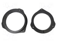 Spacer ring; 165mm; Mercedes; Mercedes GLK-Class; 2pcs; PETG BASSER