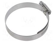 Worm gear clamp; walk-in coolers; W: 16mm; Clamping: 70÷92mm; W3 MPC INDUSTRIES