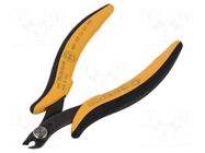 Pliers; cutting,miniature,curved; 131mm; with small chamfer PIERGIACOMI