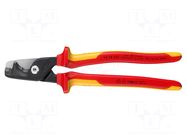 Cutters; cutting; for cutting copper and aluminium cables KNIPEX