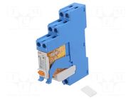 Relay: interface; DPDT; Ucoil: 110VAC; 8A/250VAC; 8A/24VDC; 4C.02 FINDER