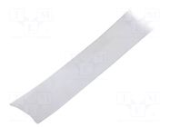Heat shrink sleeve; glueless; 2: 1; 19mm; transparent; polyolefine TASKER