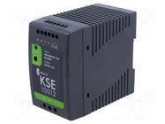 Power supply: switching; for DIN rail; 90W; 12VDC; 7.5A; 85÷264VAC BREVE TUFVASSONS