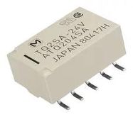 SIGNAL RELAY, DPDT, 24VDC, 1A, SMD