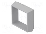 Button holder; OptoHiT; grey; plastic; 30x30mm EAO