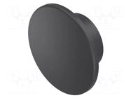 Actuator lens; 14; black; plastic; Ø40mm EAO