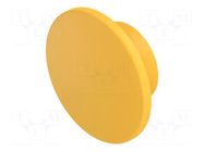 Actuator lens; 14; yellow; plastic; Ø40mm EAO
