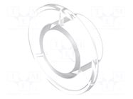 Actuator lens; 14; colourless; plastic; Ø40mm EAO