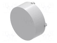 Cover; OptoHiT; white; Ø29mm EAO