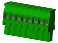 Connector: pluggable terminal block; plug; female; TS; 15A; 300V AMPHENOL ANYTEK