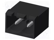 Connector: pluggable terminal block; socket; male; OQ; PIN: 2; THT AMPHENOL ANYTEK