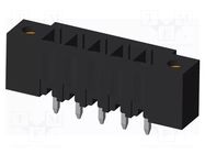 Connector: pluggable terminal block; socket; male; OQ; 10A; 300V AMPHENOL ANYTEK