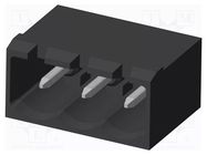 Connector: pluggable terminal block; socket; male; OQ; PIN: 3; THT AMPHENOL ANYTEK