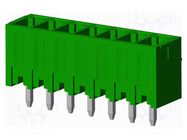 Connector: pluggable terminal block; socket; male; OQ; 10A; 300V AMPHENOL ANYTEK