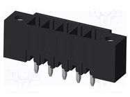 Connector: pluggable terminal block; socket; male; OQ; 10A; 300V AMPHENOL ANYTEK