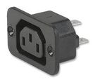 OUTLET, IEC, 6.3MM, PANEL